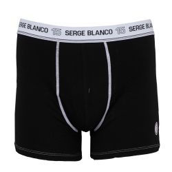 Boxer coton elasthane ser/1/bc/cla/ass5 Homme SERGE BLANCO