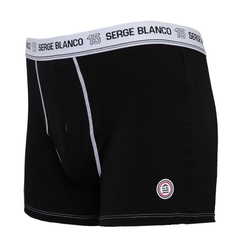 Boxer coton elasthane ser/1/bc/cla/ass5 Homme SERGE BLANCO
