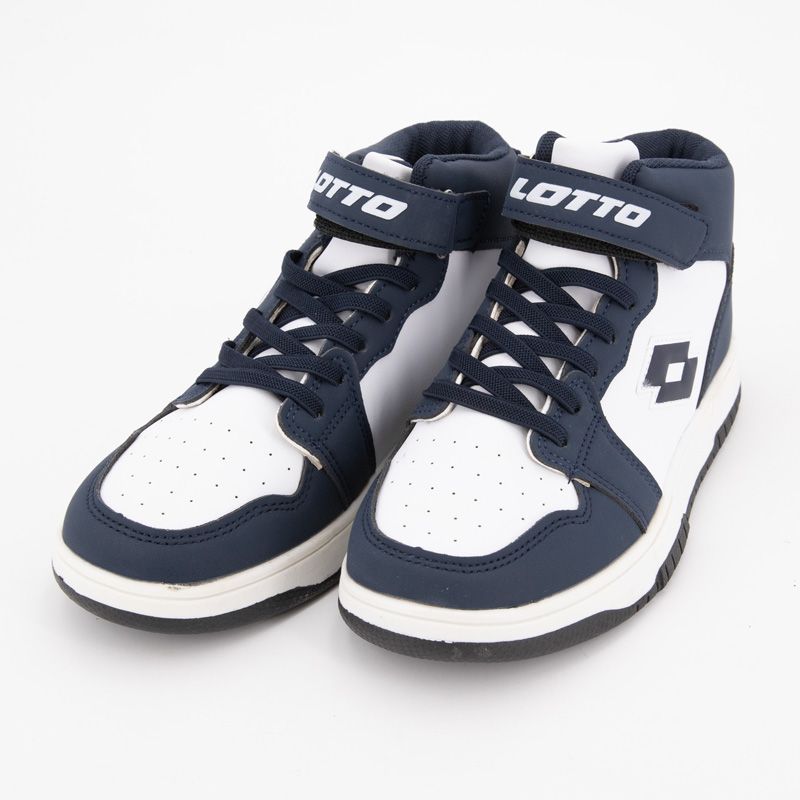 Basket navy/white ravenne t28/35 Enfant LOTTO
