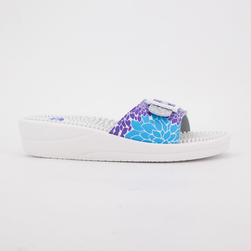 Mule blanche et violette new massage t35/42 Femme SCHOLL