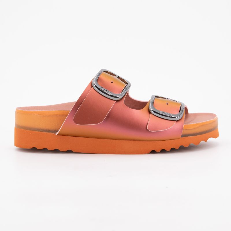 Mule compensee orange vallyt35/42 Femme SCHOLL