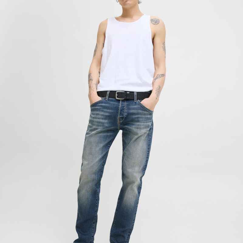 Jeans jjimike blue denim 12278228 4357 Homme JACK & JONES Jeans jjimike blue denim 12278228 4357 Homme JACK & JONES