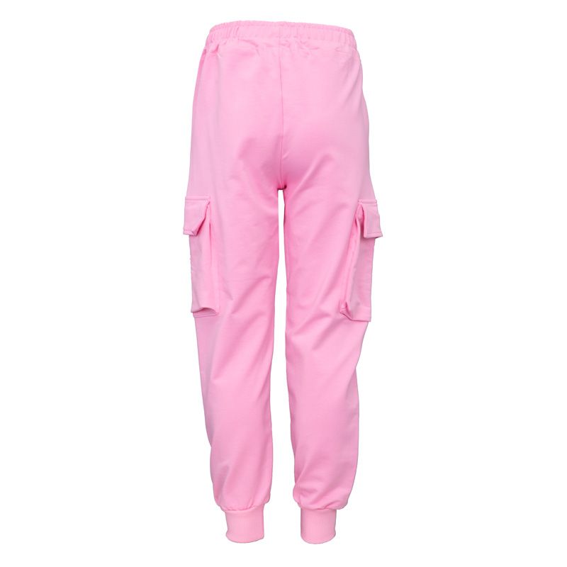 ENSEMBLE JOGGING FILLE GRIS ROSE HIVERCL194 4/14 ANS