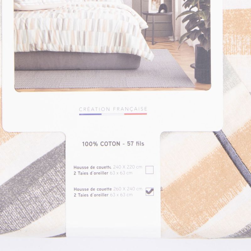 Parure de lit esteban 240x260 Mixte PASSION D ELLY