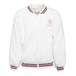 Veste polaire fille rose blanc hiver cl164 4/14 ans Fille CXL BY CHRISTIAN LACROIX