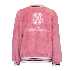 Veste polaire fille rose blanc hiver cl164 4/14 ans Fille CXL BY CHRISTIAN LACROIX