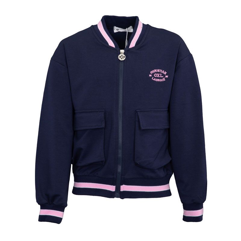 Ensemble jogging fille rose marine permcl192 4/14 ans Enfant CXL BY CHRISTIAN LACROIX