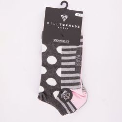 Chaussettes x3 bill tornade 36/42 fantaisie 11088 Femme BILL TORNADE
