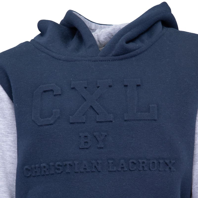 Ensemble jogging garcon gris hiver e09 4/14 ans Garçon CXL BY CHRISTIAN LACROIX