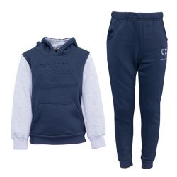 Ensemble jogging garcon gris hiver e09 4/14 ans Garçon CXL BY CHRISTIAN LACROIX