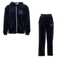 Ensemble velour marine rose gris hivercl175 4/14 ans Enfant CXL BY CHRISTIAN LACROIX