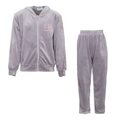 Ensemble velour marine rose gris hivercl175 4/14 ans Enfant CXL BY CHRISTIAN LACROIX
