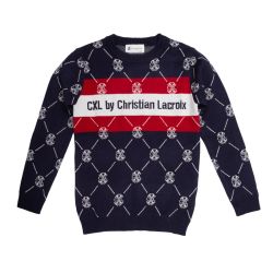 Pull garcon bleu hivercxl16 4/14 ans Garçon CXL BY CHRISTIAN LACROIX