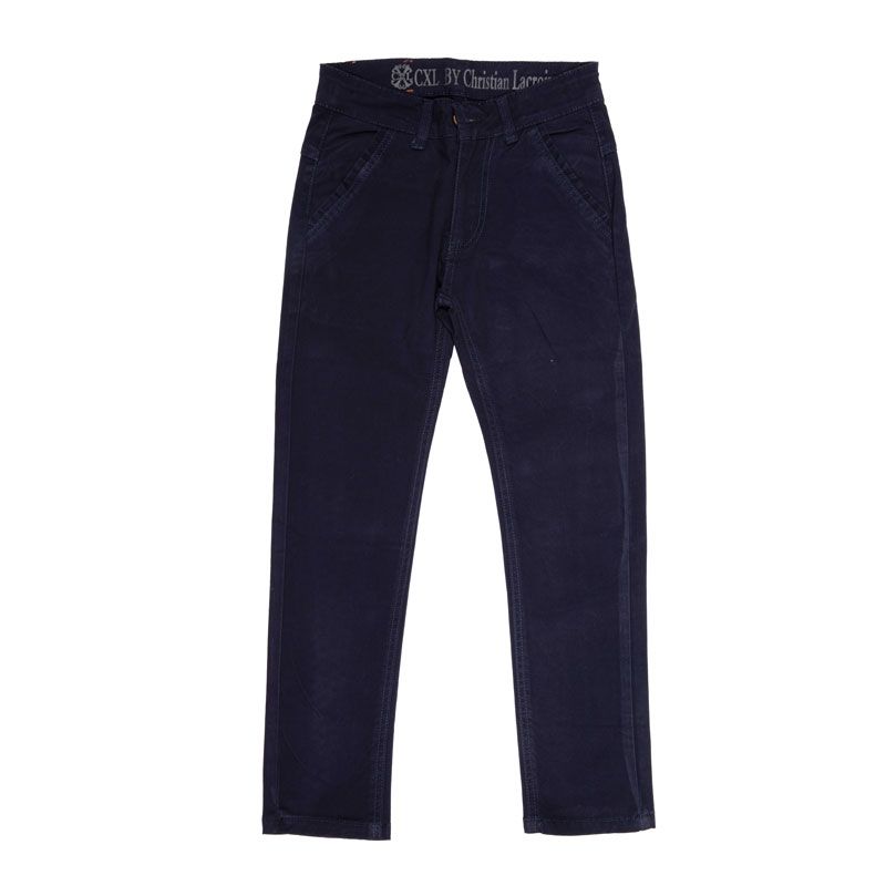 Pantalon toile garcon marron permj05 biege 4/14 ans Enfant CXL BY CHRISTIAN LACROIX