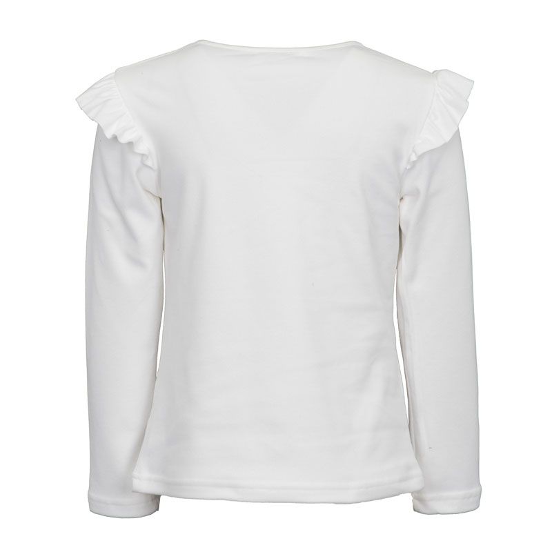 Tee shirt ml fille noir blanc perm cl120 4/14 ans Enfant CXL BY CHRISTIAN LACROIX