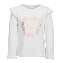 Tee shirt ml fille noir blanc perm cl120 4/14 ans Enfant CXL BY CHRISTIAN LACROIX