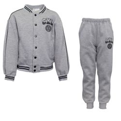 Ensemble jogging garcon gris et bleu marine hiverbl18 4/14 ans Garçon CXL BY CHRISTIAN LACROIX Ensemble jogging garcon gris et bleu marine hiverbl18 4/14 ans Garçon CXL BY CHRISTIAN LACROIX