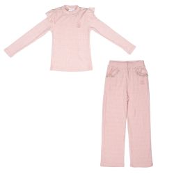 Ensemble maille gris rose permcl176 4/14 ans Enfant CXL BY CHRISTIAN LACROIX