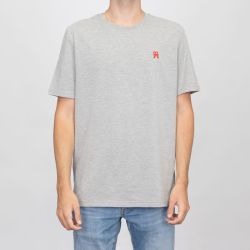 logo brodé coton col ras de cou Homme TOMMY HILFIGER