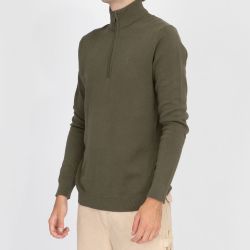 Pull col zippé 10845 Homme BILL TORNADE