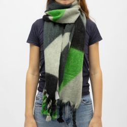 Echarpe thais verte Femme DEELUXE 74