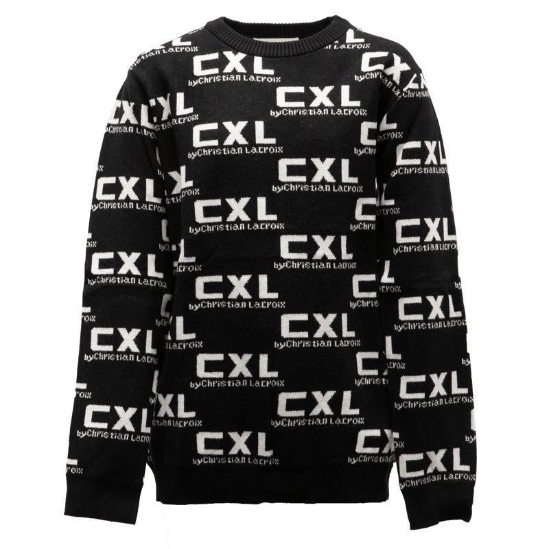 Pull garcon noir hiver cxl17 4/14 ans Garçon CXL BY CHRISTIAN LACROIX