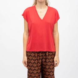 TEE SHIRT 50-ROUGE MARCELINA-T102421K1D