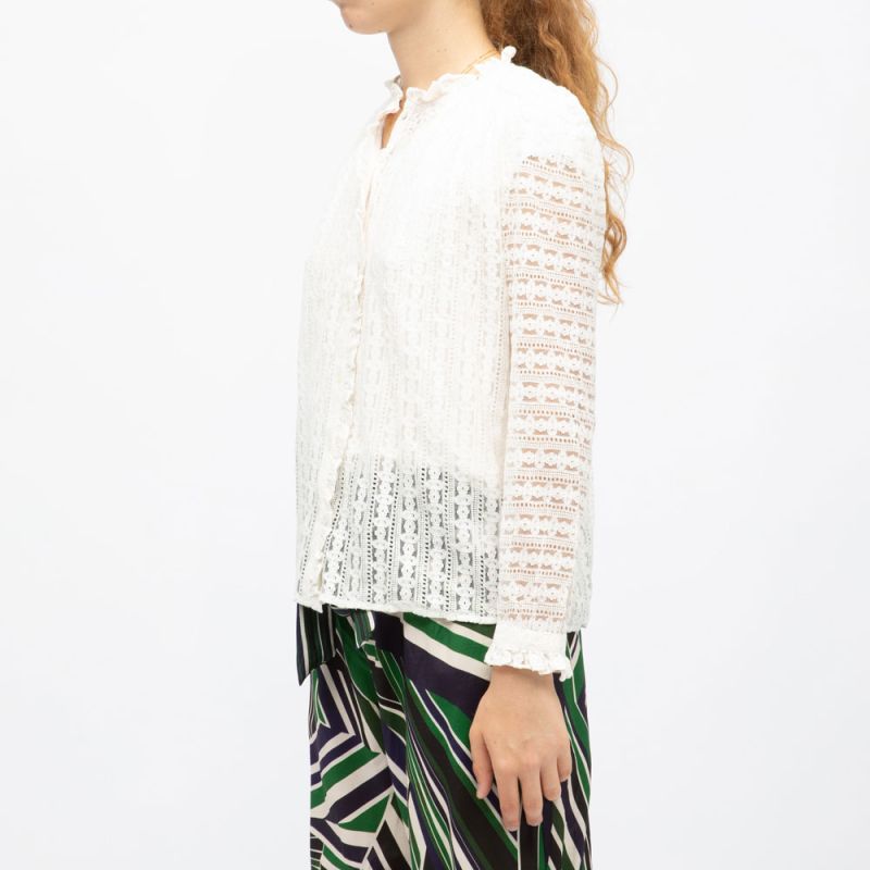 BLOUSE 11-ECRU BETSY-B102421C6A BLOUSE 11-ECRU BETSY-B102421C6A