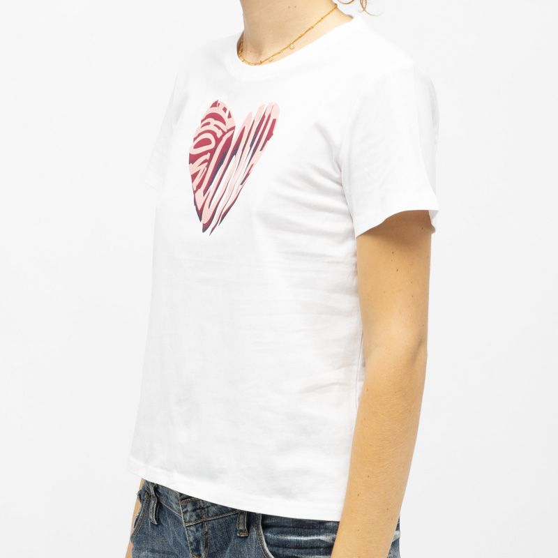 Tee shirt 10-blanc tove-t102422c0a Femme LA PETITE ETOILE