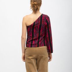 Top one shoulder 55-cravate tifany-b402423v0a Femme LA PETITE ETOILE