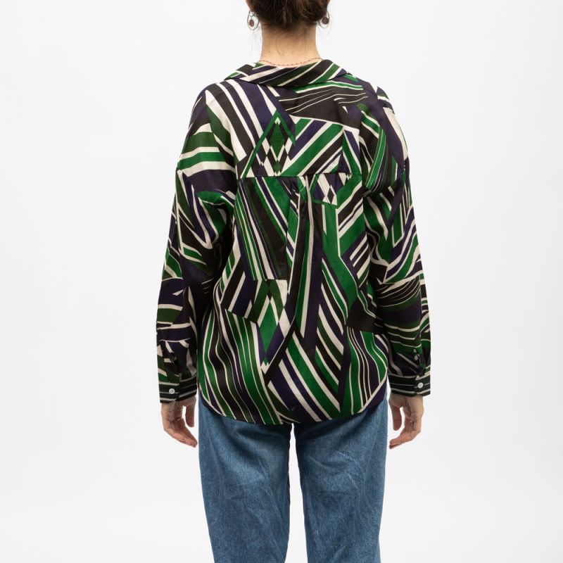 Chemisier 25-raye chanice-c102422v6a Femme LA PETITE ETOILE Chemisier 25-raye chanice-c102422v6a Femme LA PETITE ETOILE