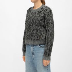 Pull 01-gris/noir may-m112422h6a Femme LA PETITE ETOILE