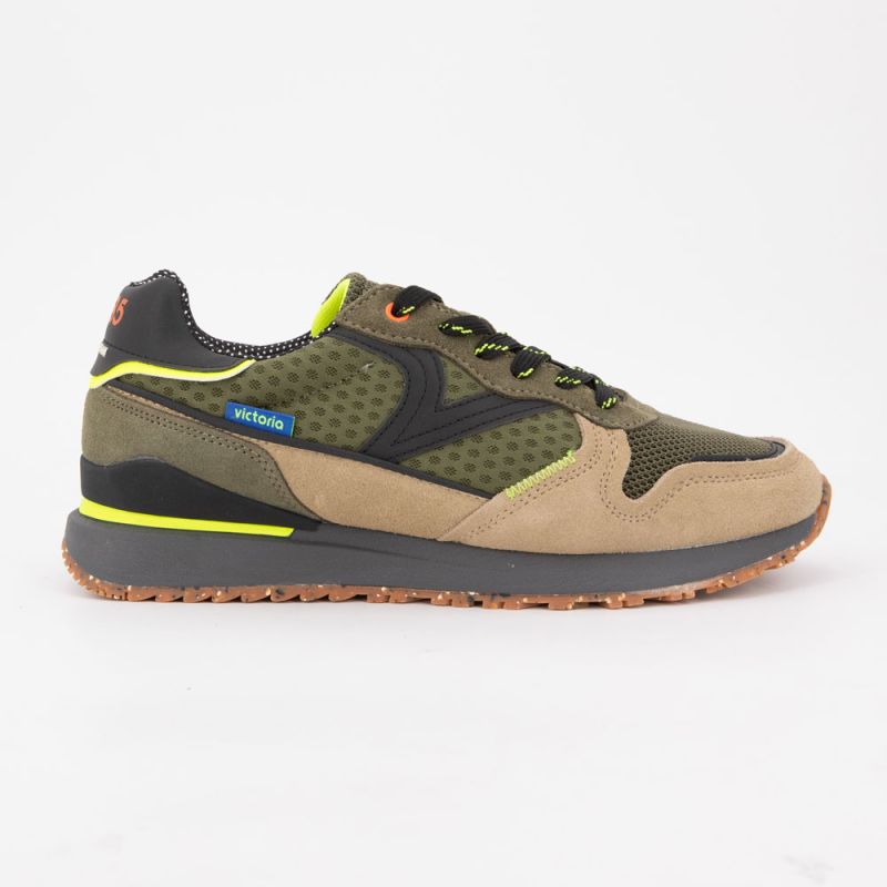 Basket kaki leggera-neon 8802115 39/46 Homme VICTORIA