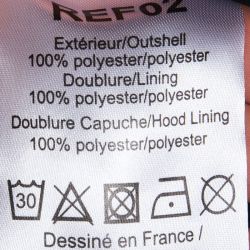 Parka 01 black enfant redskins Enfant REDSKINS