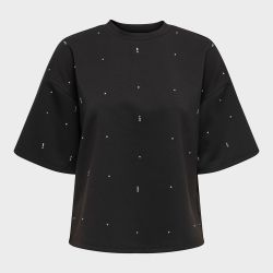 TEE SHIRT BLACK ONLEDEL 15353293 4360