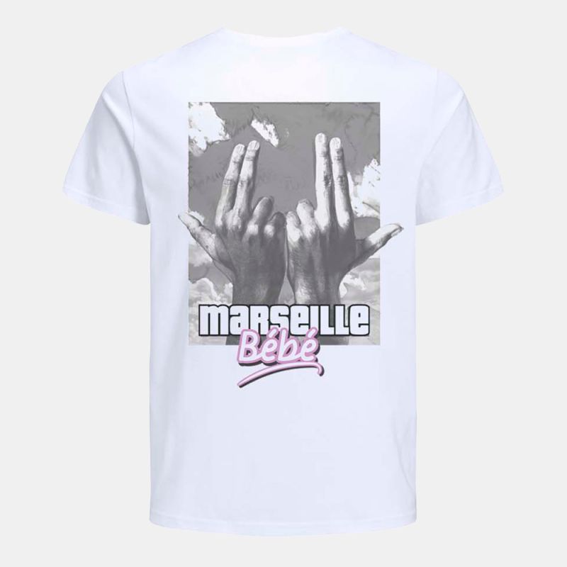 TEE SHIRT BRIGHT WHITE JORMARSEILLE 12297384 4481