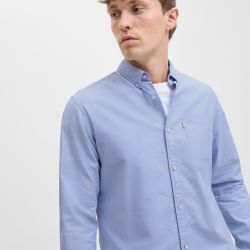 CHEMISE CASHMER BLUE JJOXFORD 12279280 4357