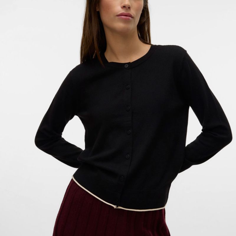 CARDIGAN VMBREEZE BLACK 10311095 4355