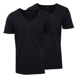 Lot de 2 tee shirts classiques col v coton Homme LEVI'S Lot de 2 tee shirts classiques col v coton Homme LEVI'S