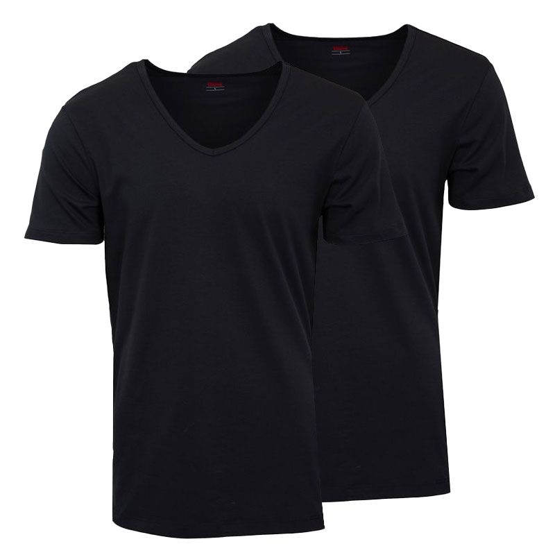 Lot de 2 tee shirts classiques col v coton Homme LEVI'S Lot de 2 tee shirts classiques col v coton Homme LEVI'S