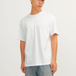TEE SHIRT BRIGHT WHITE JWHFREDERIKSBERG 12285921 4400