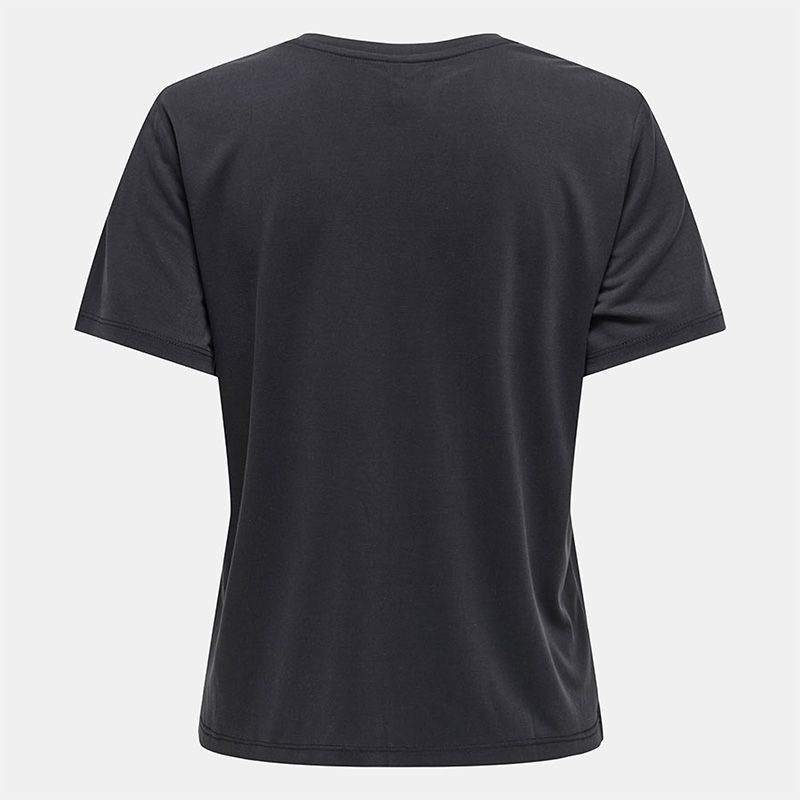 Tee shirt hannah regular fit décolleté V humus Femme ONLY