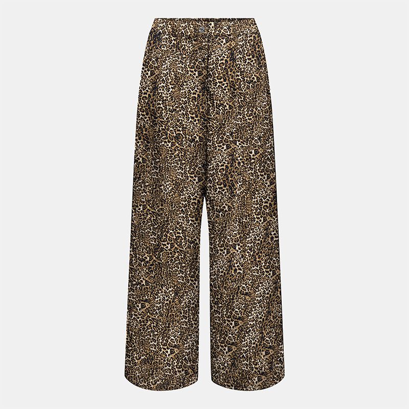 Pantalon regular nova motif léopard sierra Femme ONLY Pantalon regular nova motif léopard sierra Femme ONLY