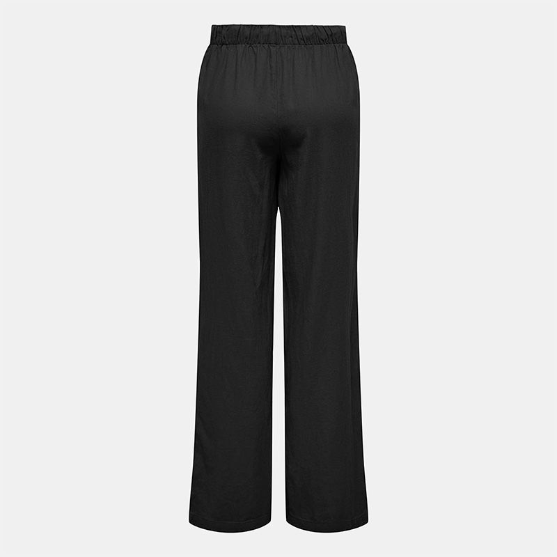 Pantalon en lin fermeture cordon Femme ONLY Pantalon en lin fermeture cordon Femme ONLY