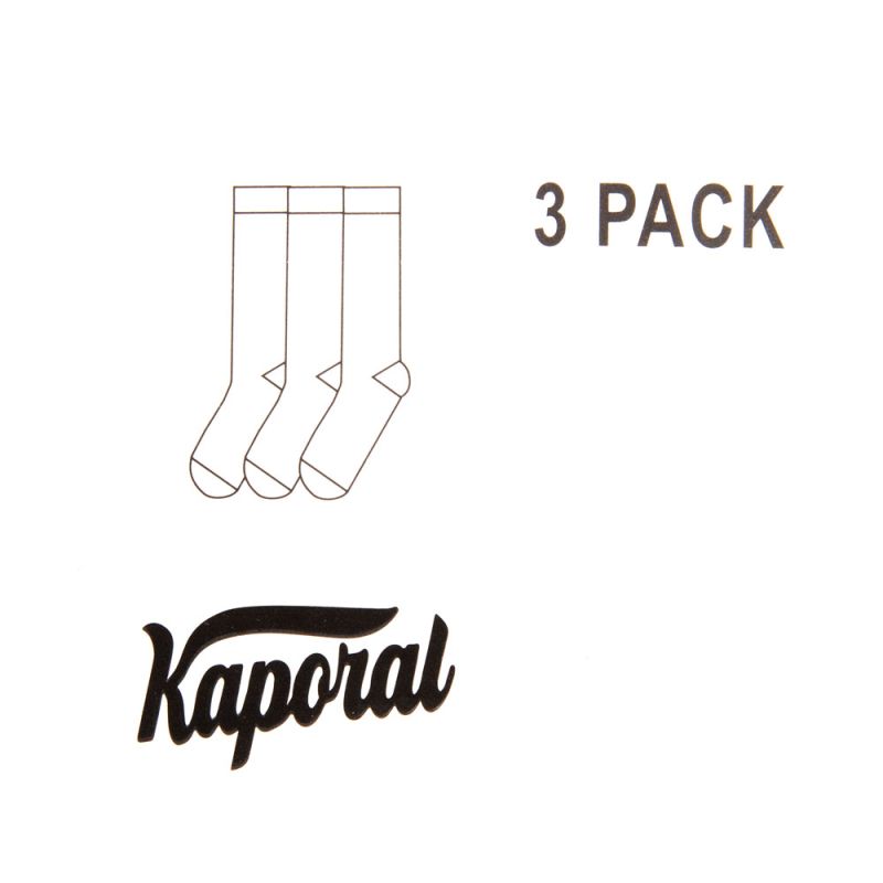 Lot de 3 chaussettes sport poseidon Homme KAPORAL