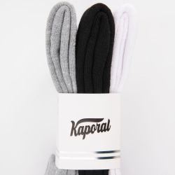 Lot de 3 chaussettes sport poseidon Homme KAPORAL