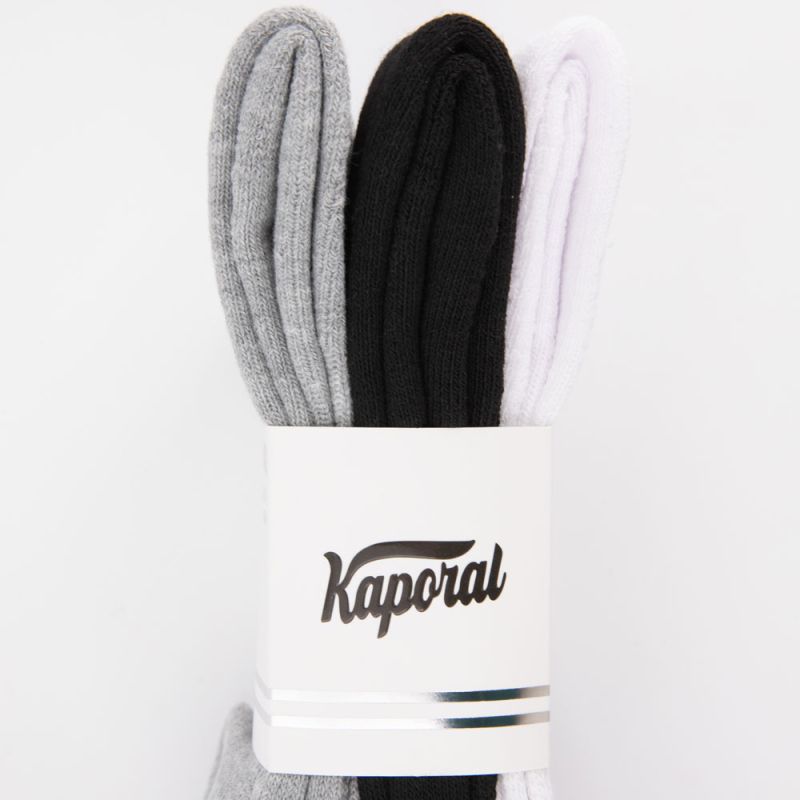 Lot de 3 chaussettes sport poseidon Homme KAPORAL