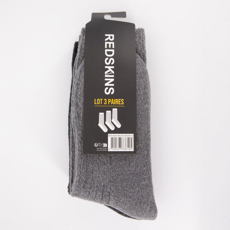 Lot de 3 chaussettes remus Homme REDSKINS