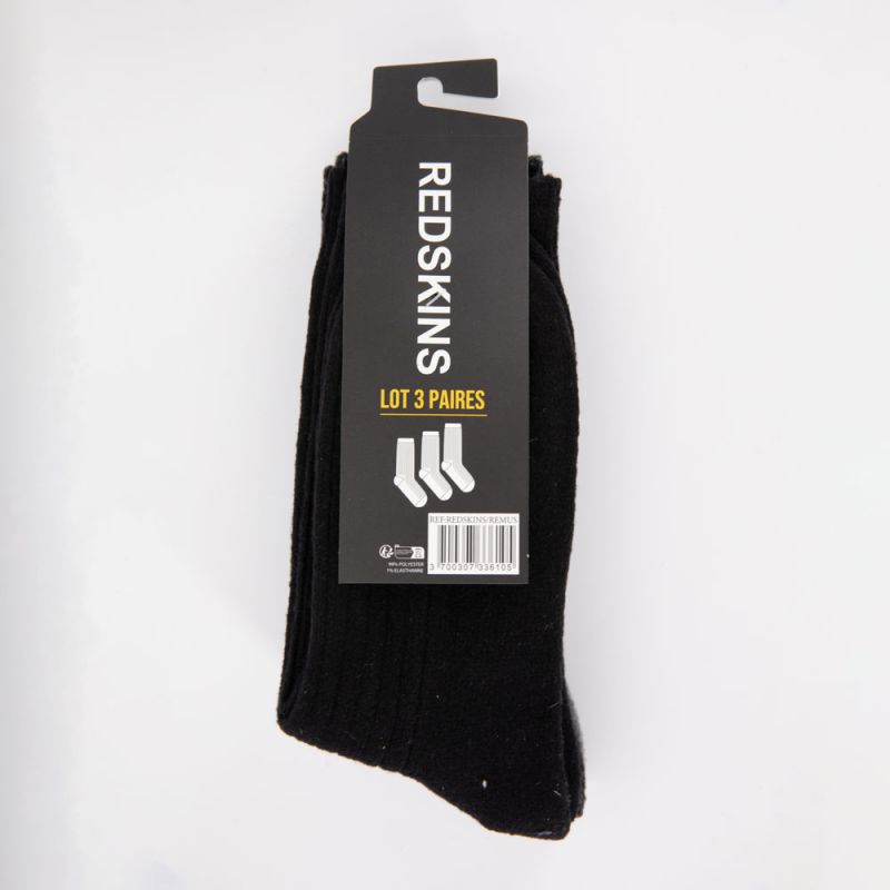 Lot de 3 chaussettes remus Homme REDSKINS