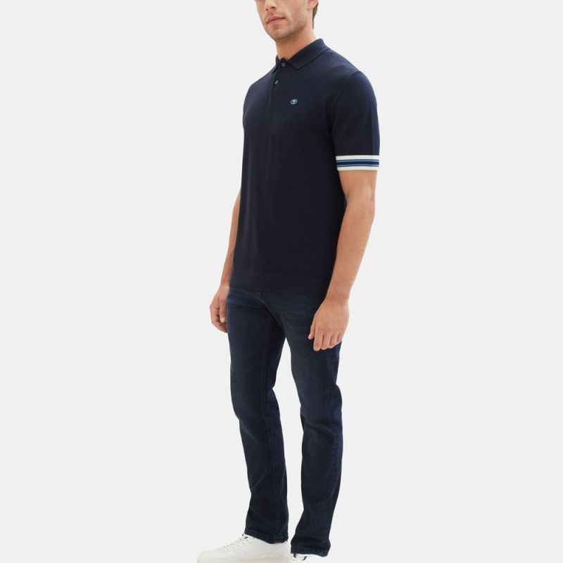 Jeans slim dark blue denim 10170 josh 1037638 Homme TOM TAILOR